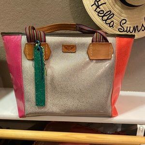 Consuela glitter tote